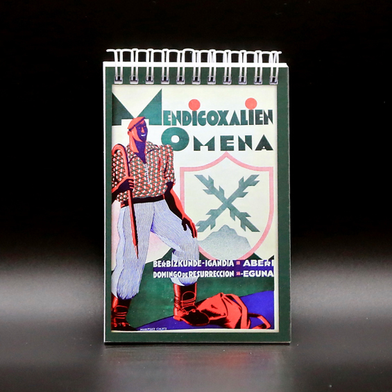 Cuaderno de anillas Mendigoxalien omena uztai-koadernoa