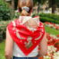Pañuelo rojo Zazpiak bat