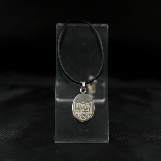 colgante chapa escudo EH cordon