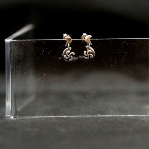 pendientes lauburu colgar luna