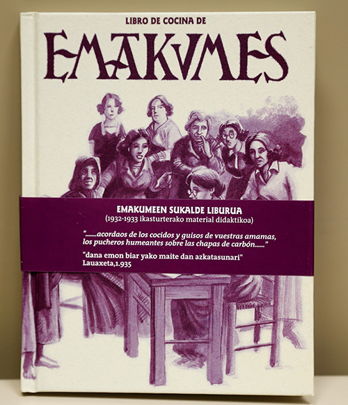 libro cocina de emakumes
